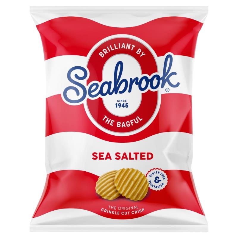 Seabrook Sea Salted Crisps 31.8g