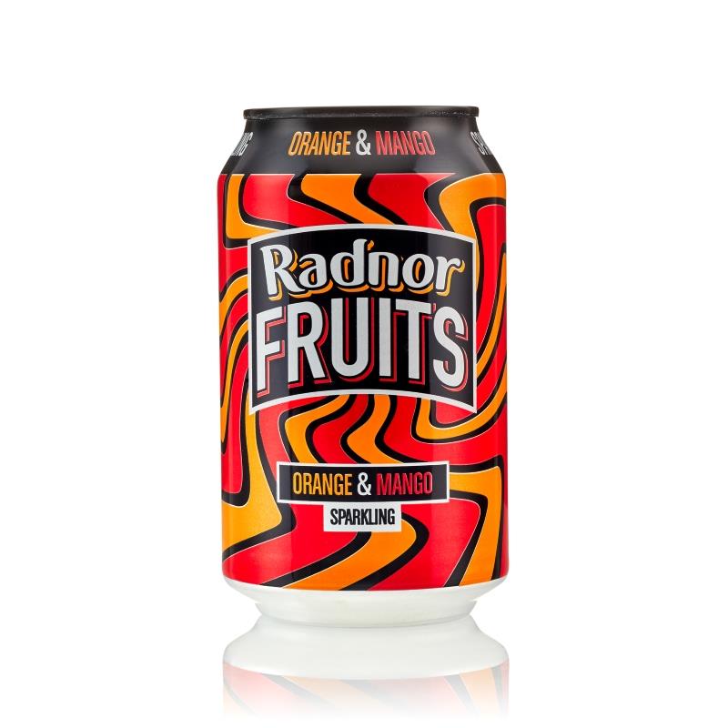 Radnor Fruits Orange & Mango Cans 330ml