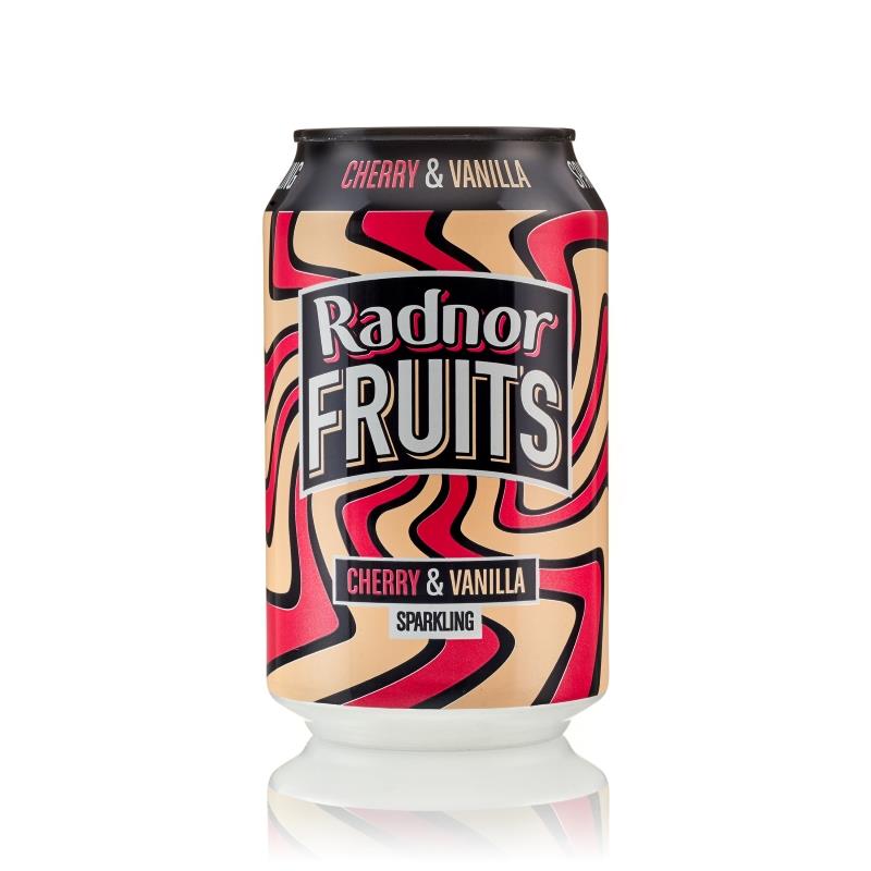 Radnor Fruits Cherry & Vanilla Cans 330ml