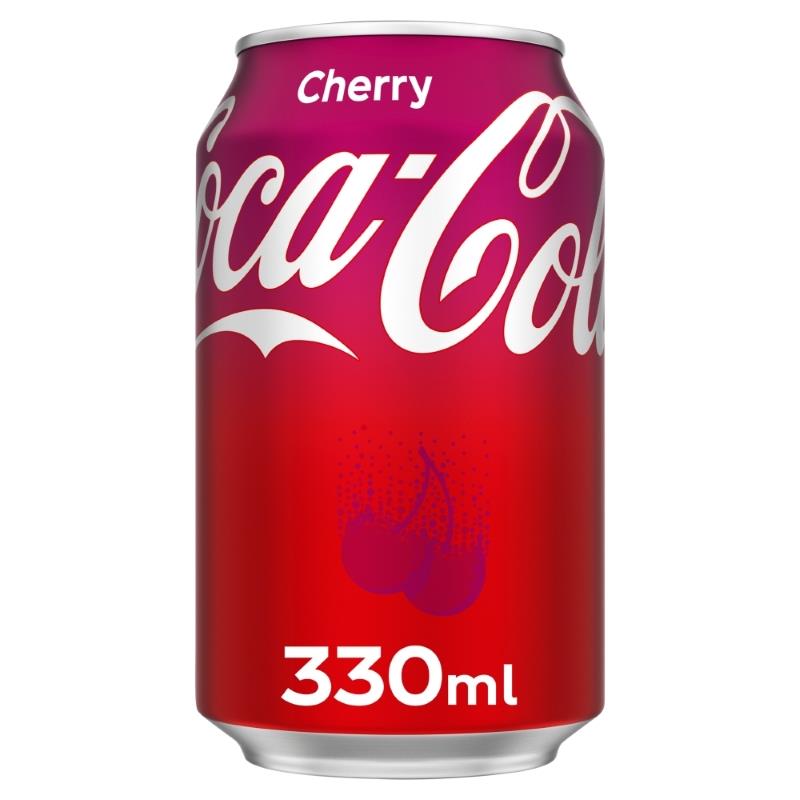 Coca-Cola Cherry Cans 330ml