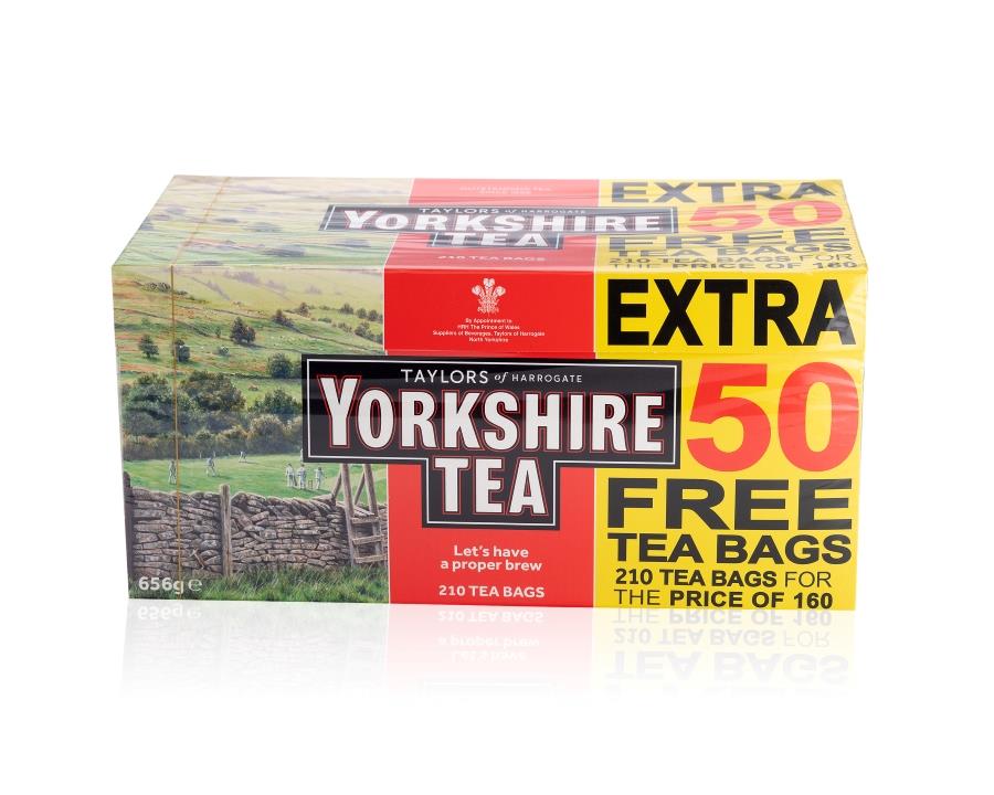 Yorkshire Tea Bags 210's - CPD Direct
