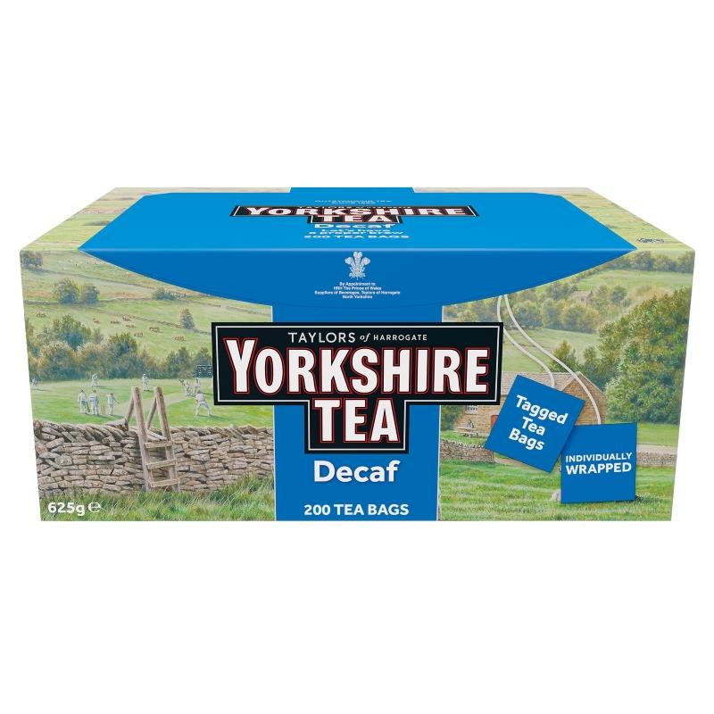 Yorkshire Tea Decaf Envelope Tea Bags 200's
