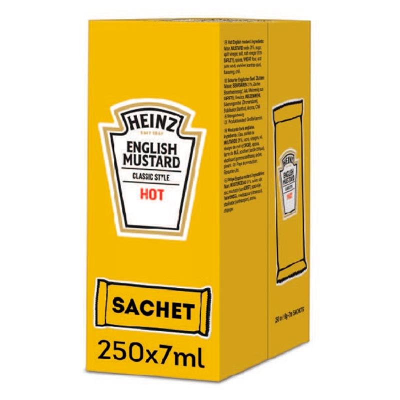 Heinz English Hot Mustard Sachet