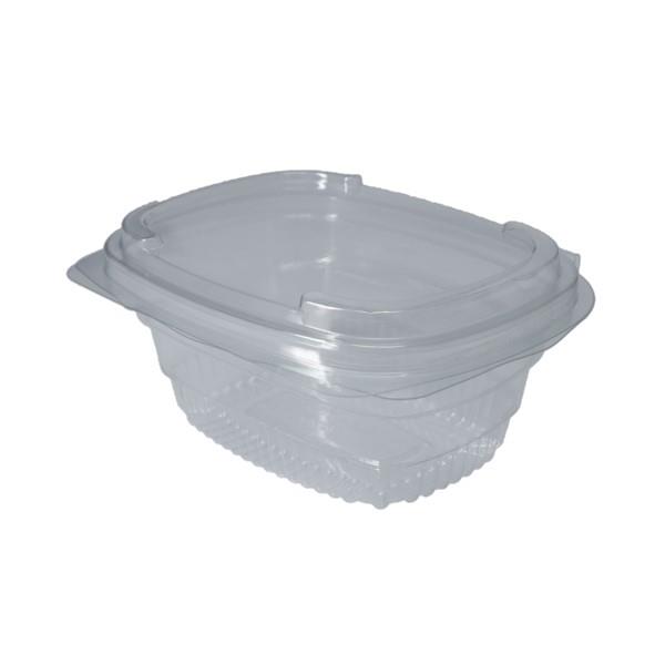 Clear Hinged Salad Containers 250cc