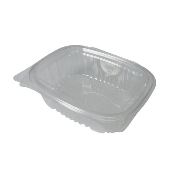 Clear Hinged Plastic Salad Containers 1000cc