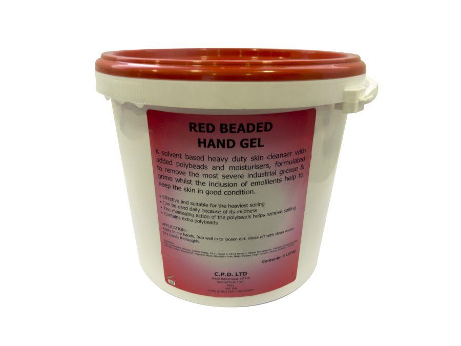 Red Gritty Hand Gel 5ltr