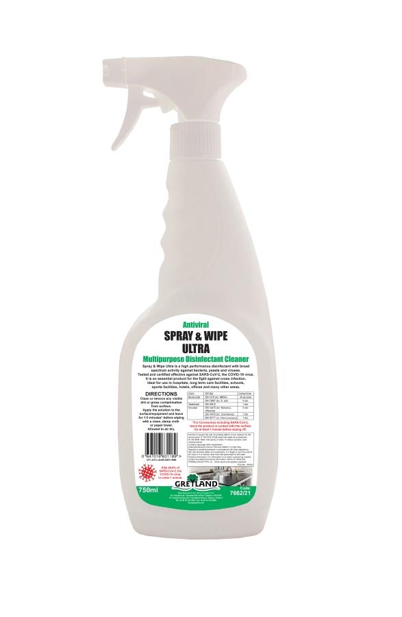 Greyland Spray & Wipe Ultra 750ml